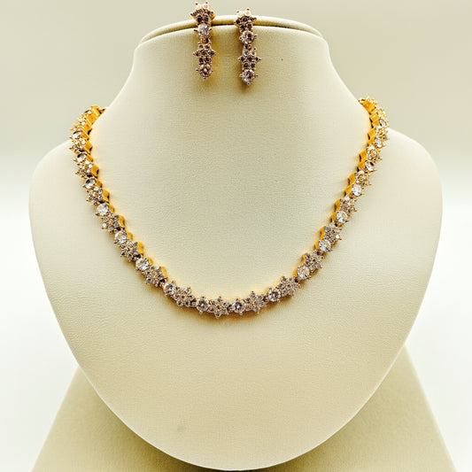 Floral Radiance  Necklace Set
