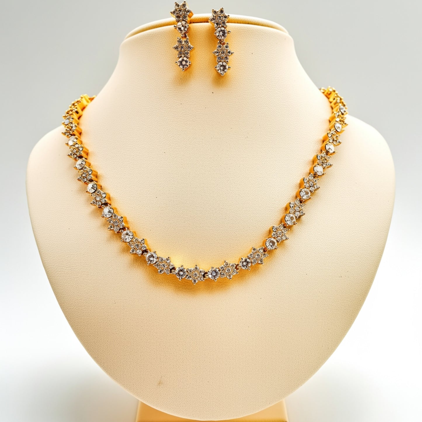 Floral Radiance  Necklace Set