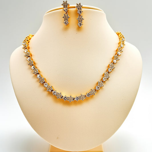 Floral Radiance  Necklace Set