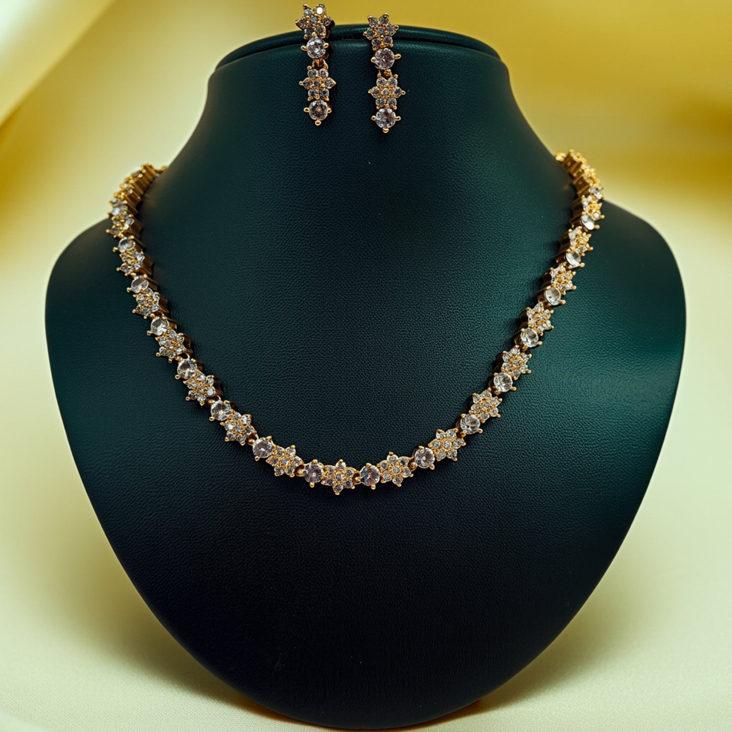 Floral Radiance  Necklace Set