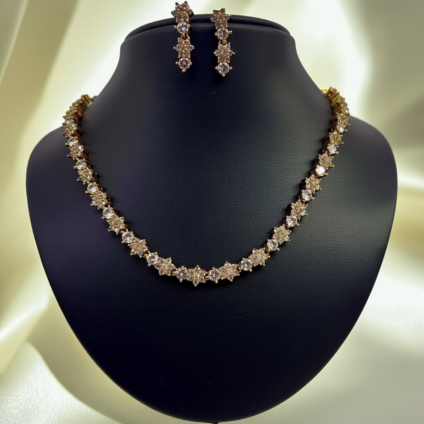 Floral Radiance  Necklace Set