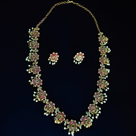 Long Chain Jadau Set