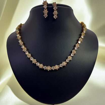 Floral Radiance  Necklace Set
