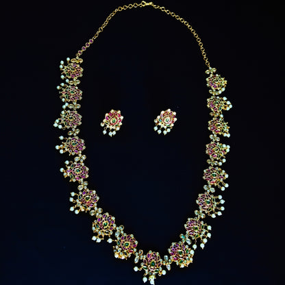 Long Chain Jadau Set